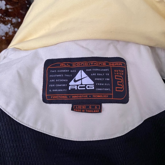 Nike ACG All Conditions Gear Outdoor ski snow Jacket size L (12-14) EC~ - Picture 4 of 16